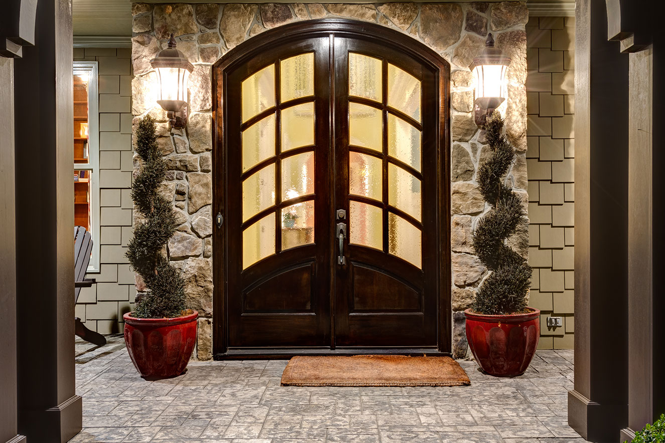 Night residential photography by Jesse Samples Allen Tate Realtors