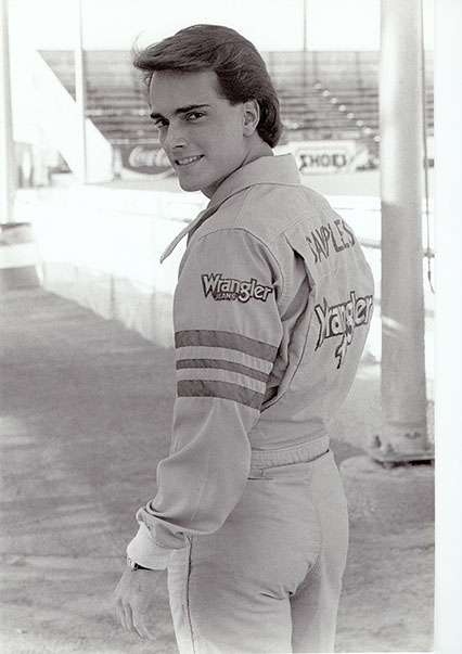 Jesse Samples Jr NASCAR 1986 Wrangler